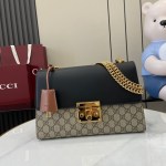 GUCCI Padlock GG Shoulder Bag