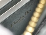 DIOR CARO ZIPPED POUCH WITH CHAIN - Image 8