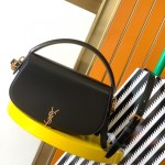 YSL voltaire in box leather