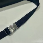 Prada Black Re-nylon And Saffiano Leather Belt Bag - Image 8