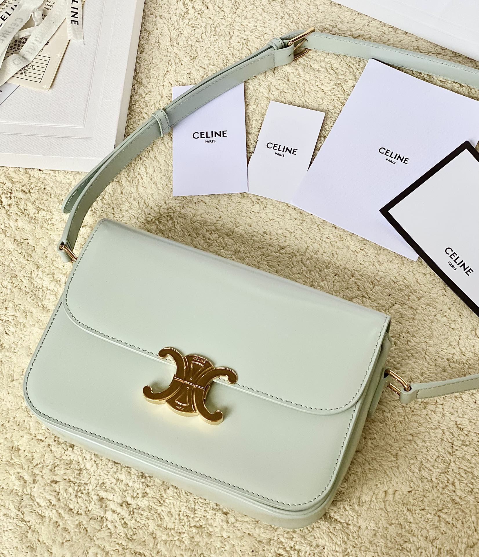 HSC-CBCE2888F011 CELINE CLASSIQUE TRIOMPHE BAG - Image 1