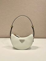 Prada Arqué leather mini shoulder bag