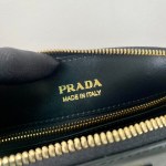 Prada Black Small Leather Handbag - Image 8