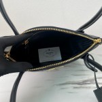 Prada Black Small Leather Handbag - Image 9