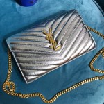 YSL CASSANDRE MATELASSE CHAIN WALLET - Image 2