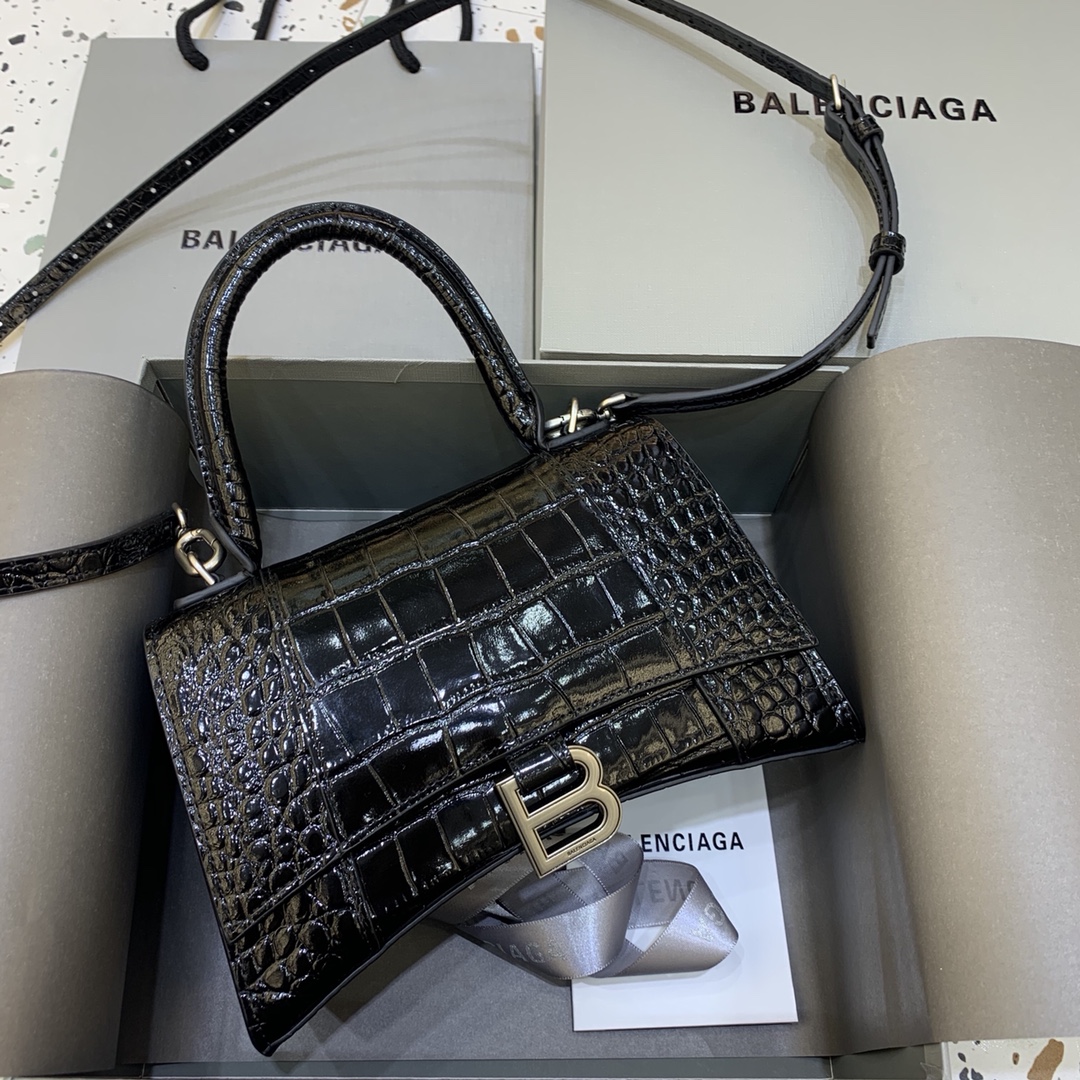 HSC-D208A9F9AF76 Balenciaga Hourglass Bag - Image 1