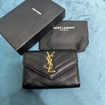 YSL CASSANDRE MATELASSÉ SMALL ENVELOPE WALLET