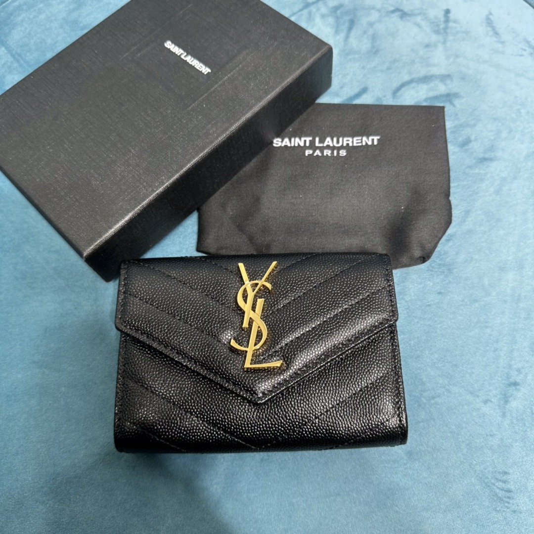 HSC-D2D01CDA1A38 YSL CASSANDRE MATELASSÉ SMALL ENVELOPE WALLET - Image 1