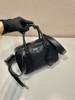 Prada antique nappa leather top handle bag - Image 2