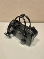 Prada antique nappa leather top handle bag - Image 3