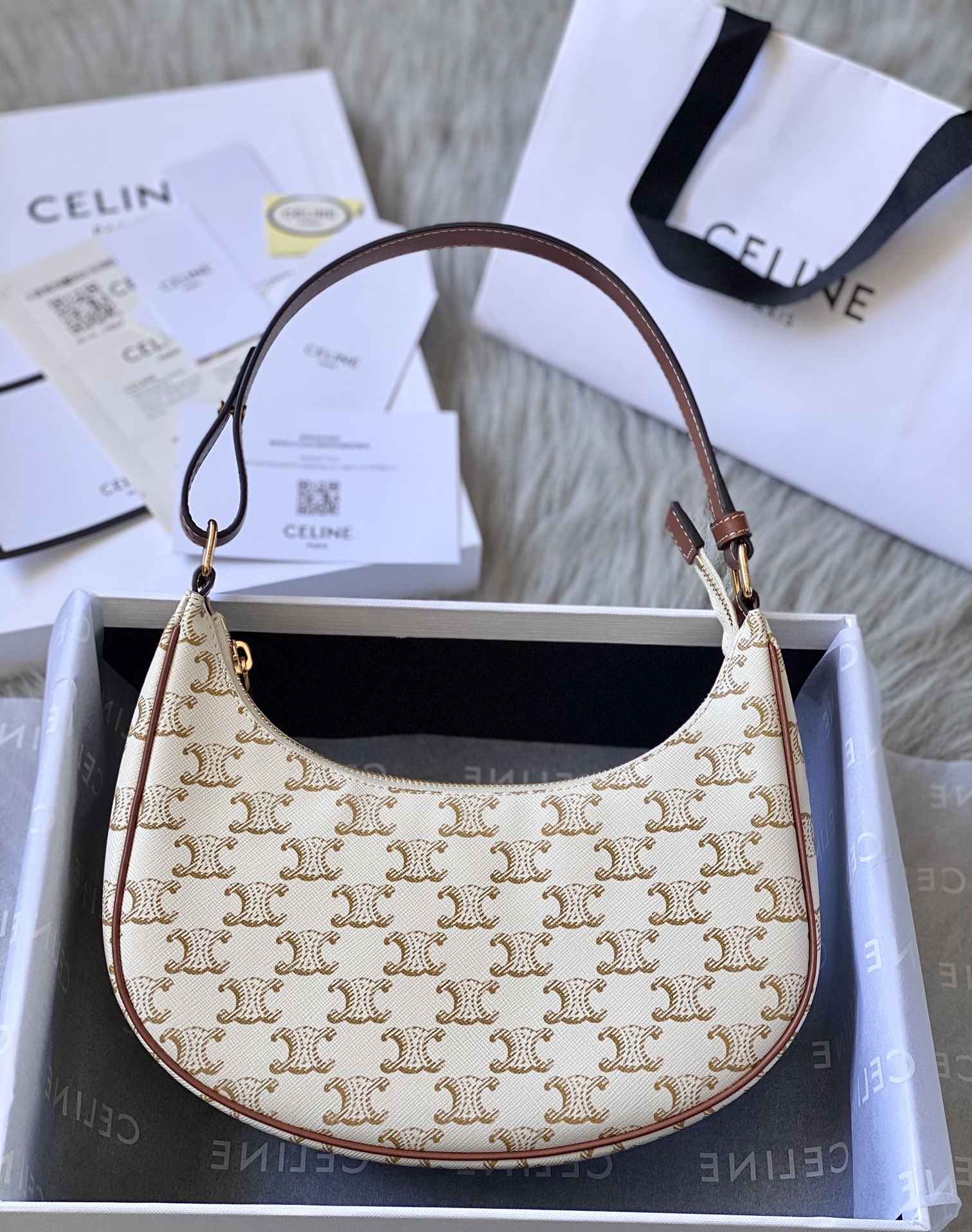 HSC-D54B7301D7D5 CELINE AVA BAG - Image 1