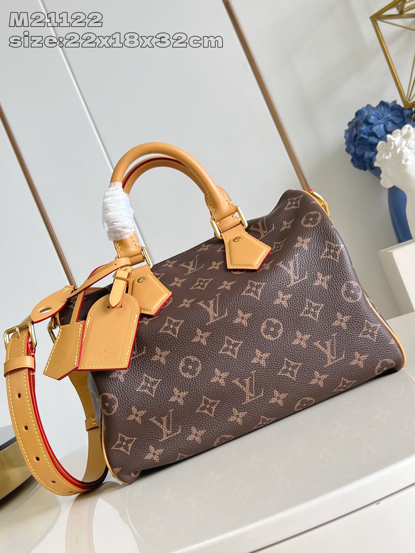 HSC-D8714D4332EB Louis Vuitton Speedy P9 Bandoulière 30 Bag - Image 1