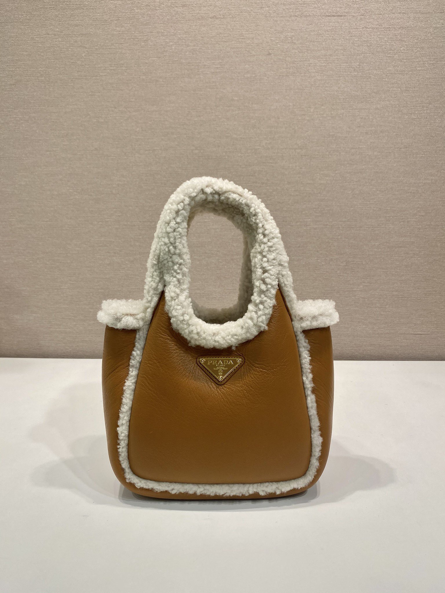 HSC-DA9C5A0A71ED Prada Shearling mini handbag - Image 1