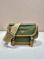 Prada Re-Nylon and leather shoulder bag