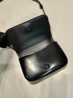 Prada Brushed leather mini-bag with shoulder strap - Image 6
