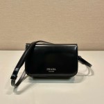 Prada Brushed leather mini-bag with shoulder strap