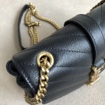 YSL Chevron Monogram Classic Baby Chain Bag - Image 6