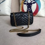YSL Chevron Monogram Classic Baby Chain Bag - Image 9