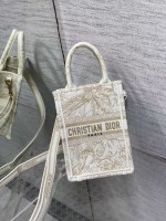 Mini Dior Book Tote Phone Bag - Image 2
