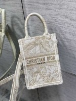Mini Dior Book Tote Phone Bag - Image 3