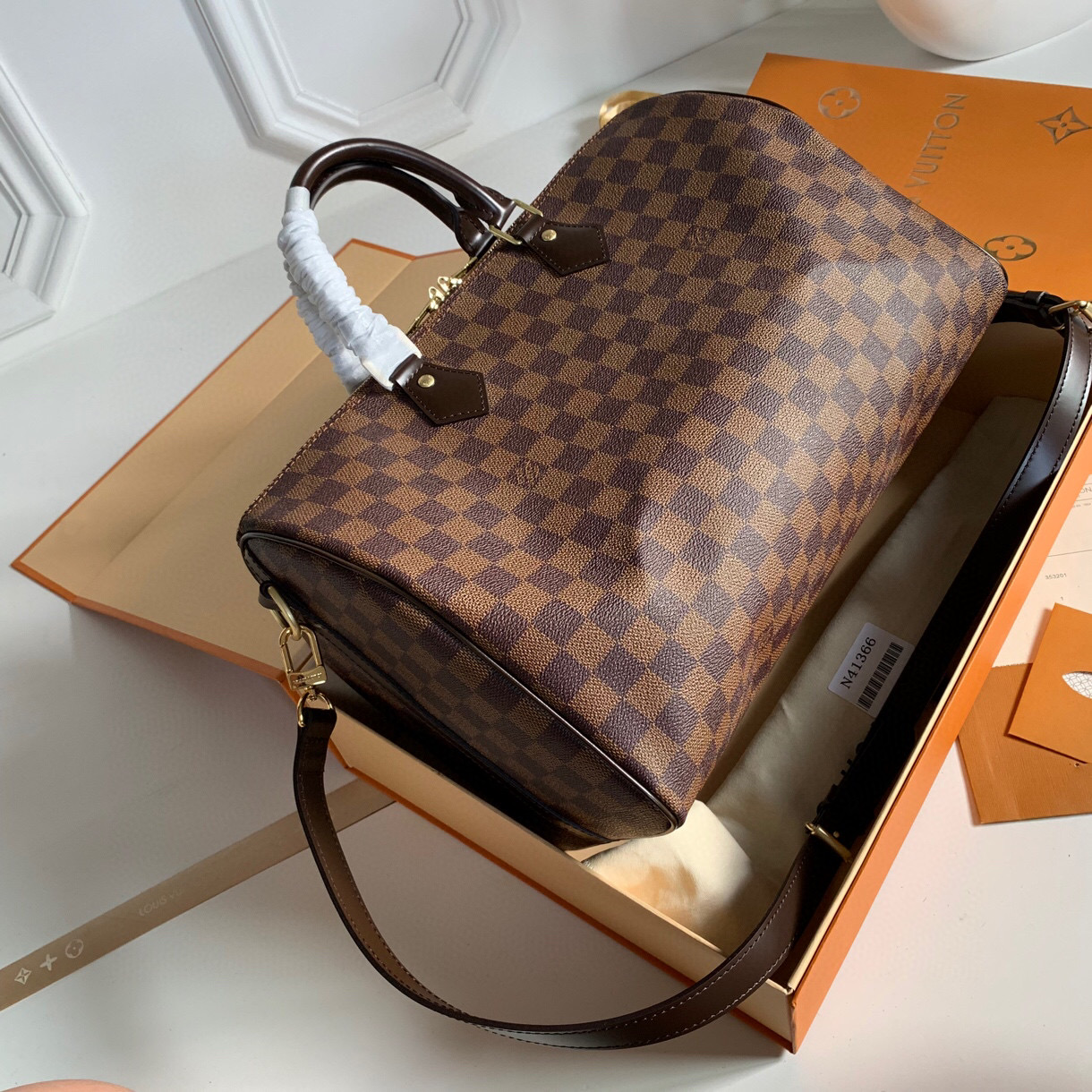 HSC-E0E2A78069BD Louis Vuitton Speedy 35 - Image 1