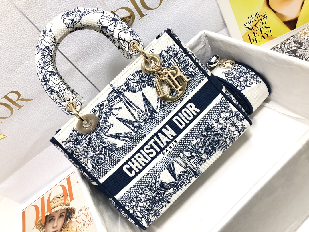 HSC-E4019C0438D1 Dior Medium Lady D-Lite bag - Image 1