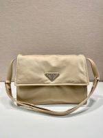 Prada Black Medium Padded Re-nylon Shoulder Bag - Image 2