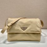Prada Black Medium Padded Re-nylon Shoulder Bag