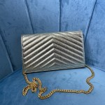 YSL CASSANDRE MATELASSE CHAIN WALLET - Image 9