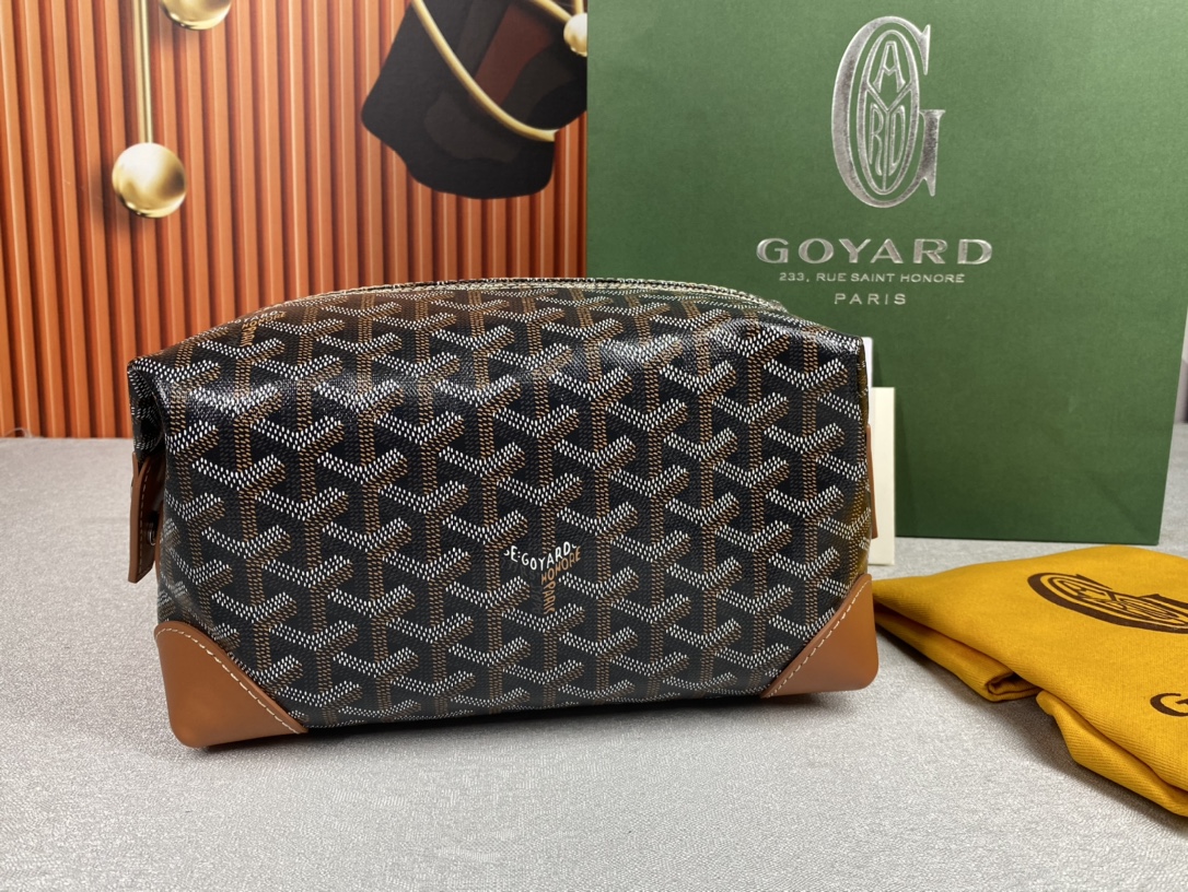 HSC-E7A89BA78E6D Goyard Bowling 25 Toiletry Bag - Image 1