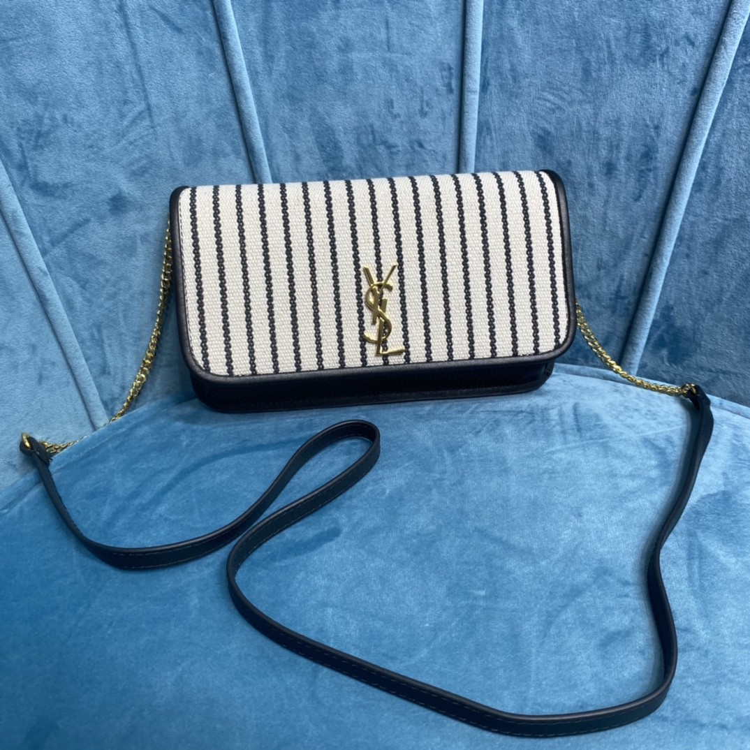 HSC-E9A758B24CBE YSL CASSANDRE PHONE HOLDER WITH STRAP - Image 1