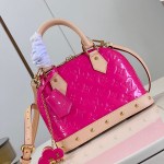 Louis Vuitton Alma BB Monogram Vernis Leather