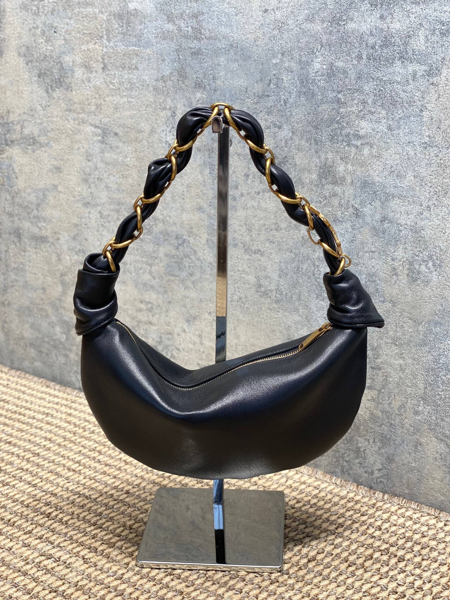 HSC-EACFB910D562 YSL AMALIA mini hobo bag - Image 1