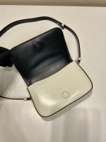 Prada Brushed leather mini-bag with shoulder strap - Image 6