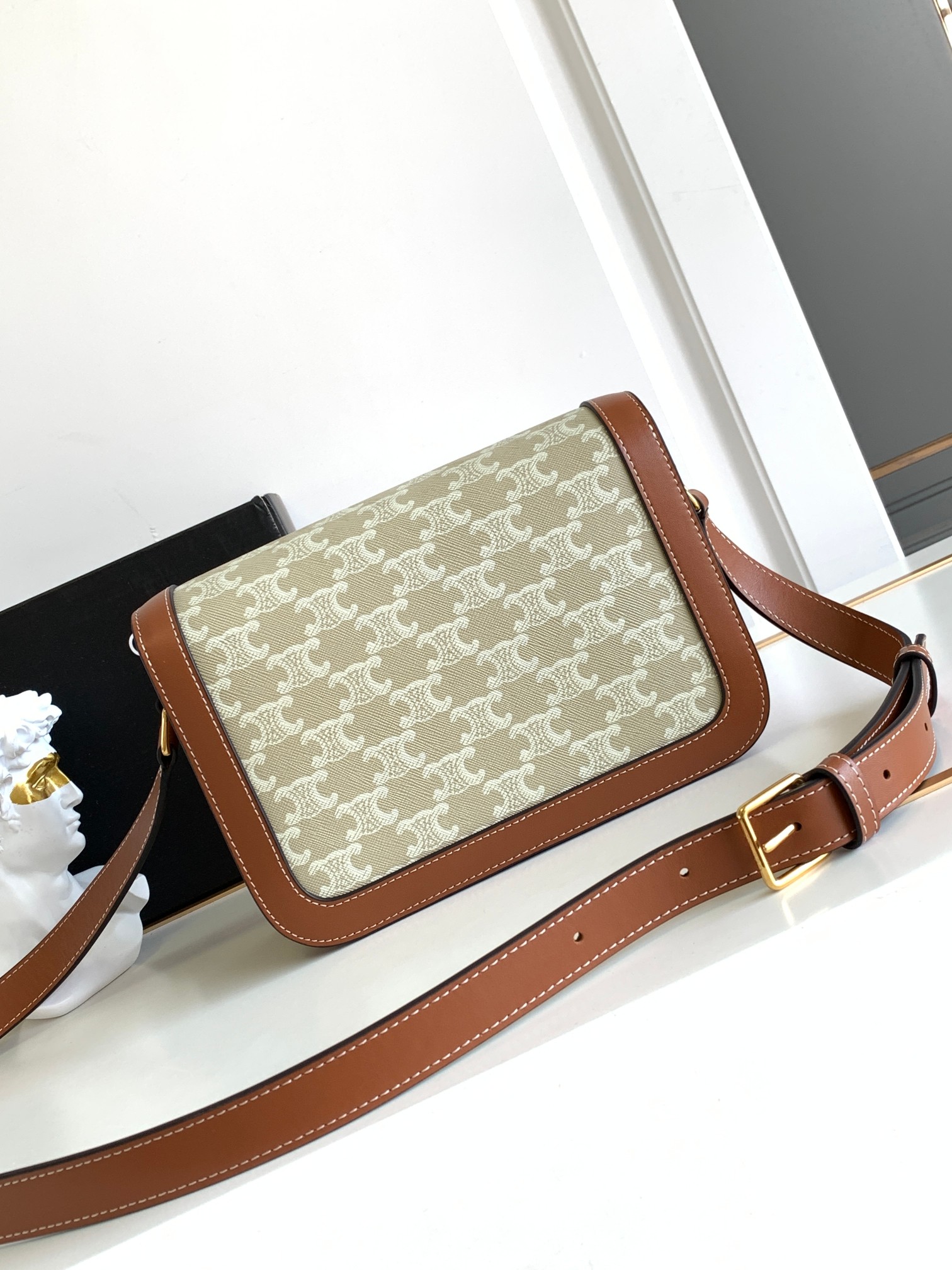 HSC-F09D69DB7148 CELINE CLASSIQUE TRIOMPHE BAG - Image 1