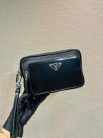 Prada Saffiano Leather Clutch - Image 2
