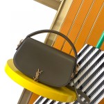 YSL voltaire in box leather