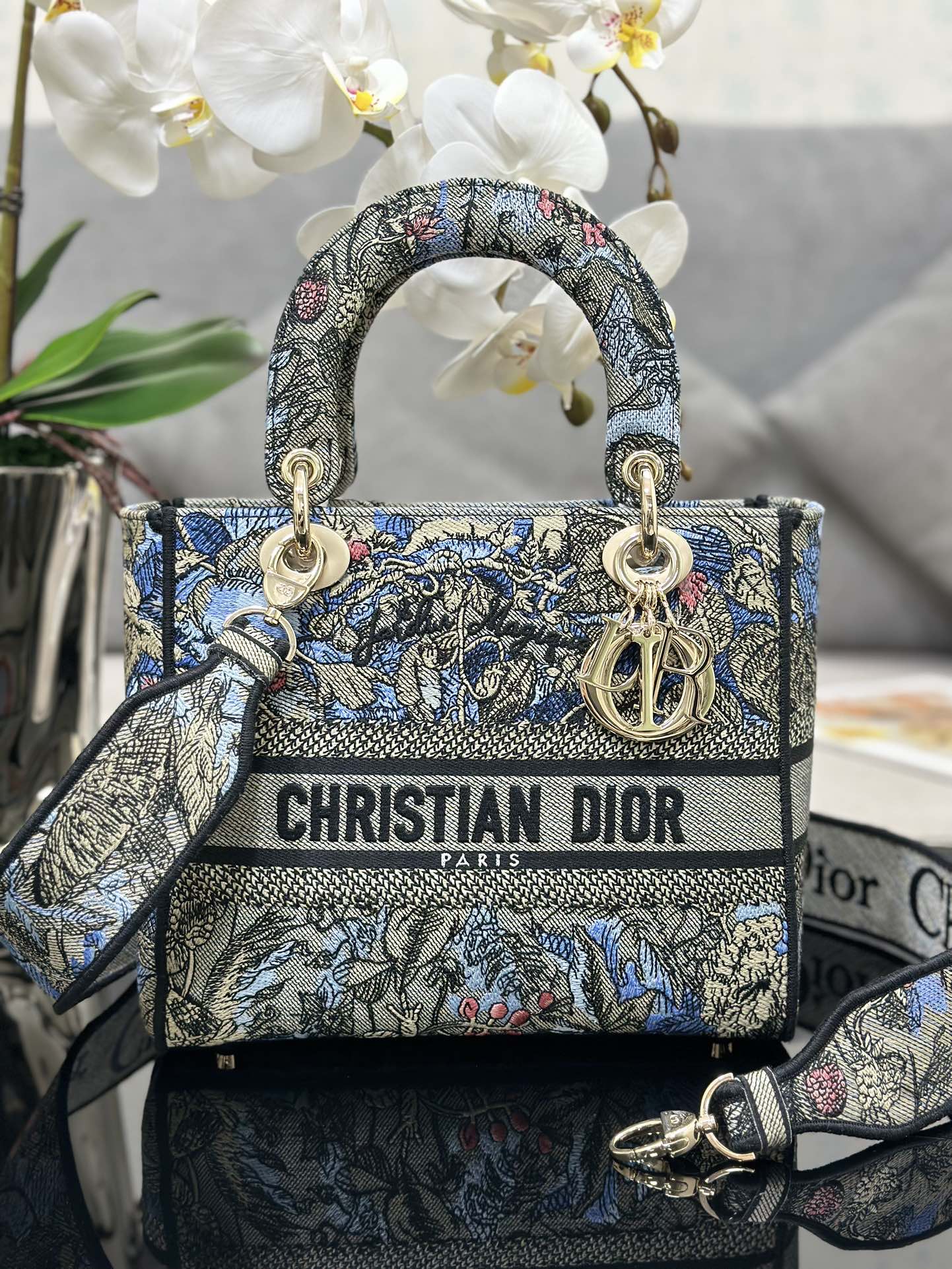 HSC-F4F497017EC1 Dior Medium Lady D-Lite bag - Image 1
