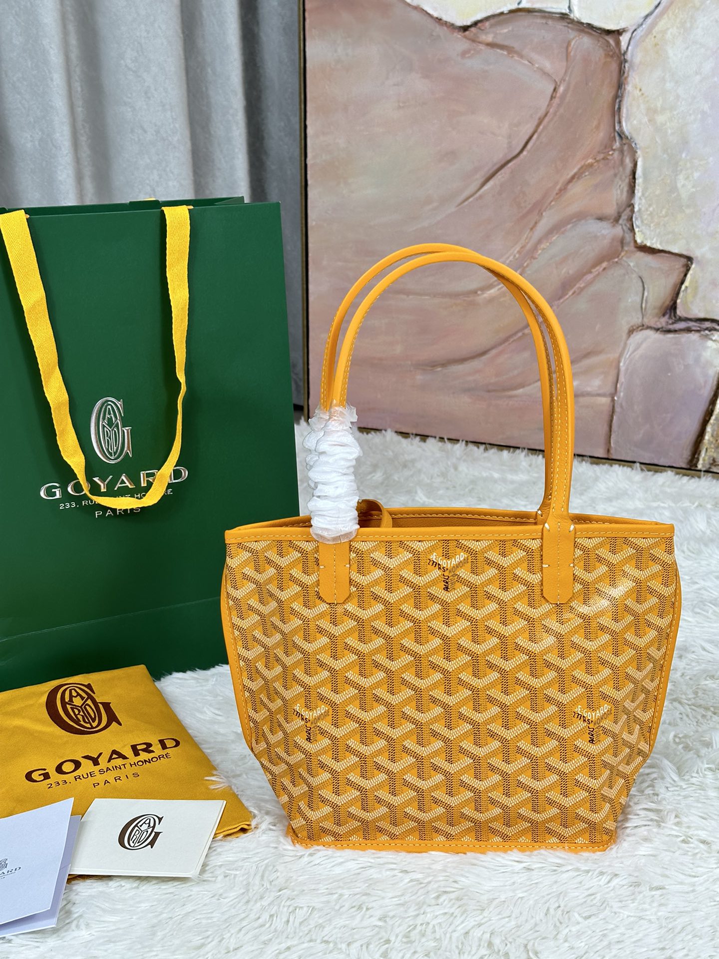 HSC-F4FBBF83038E Goyard Anjou Mini Shopping Bag - Image 1