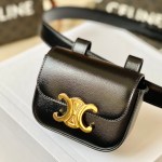 CELINE BELT BAG TRIOMPHE BELT IN SHINY CALFSKIN