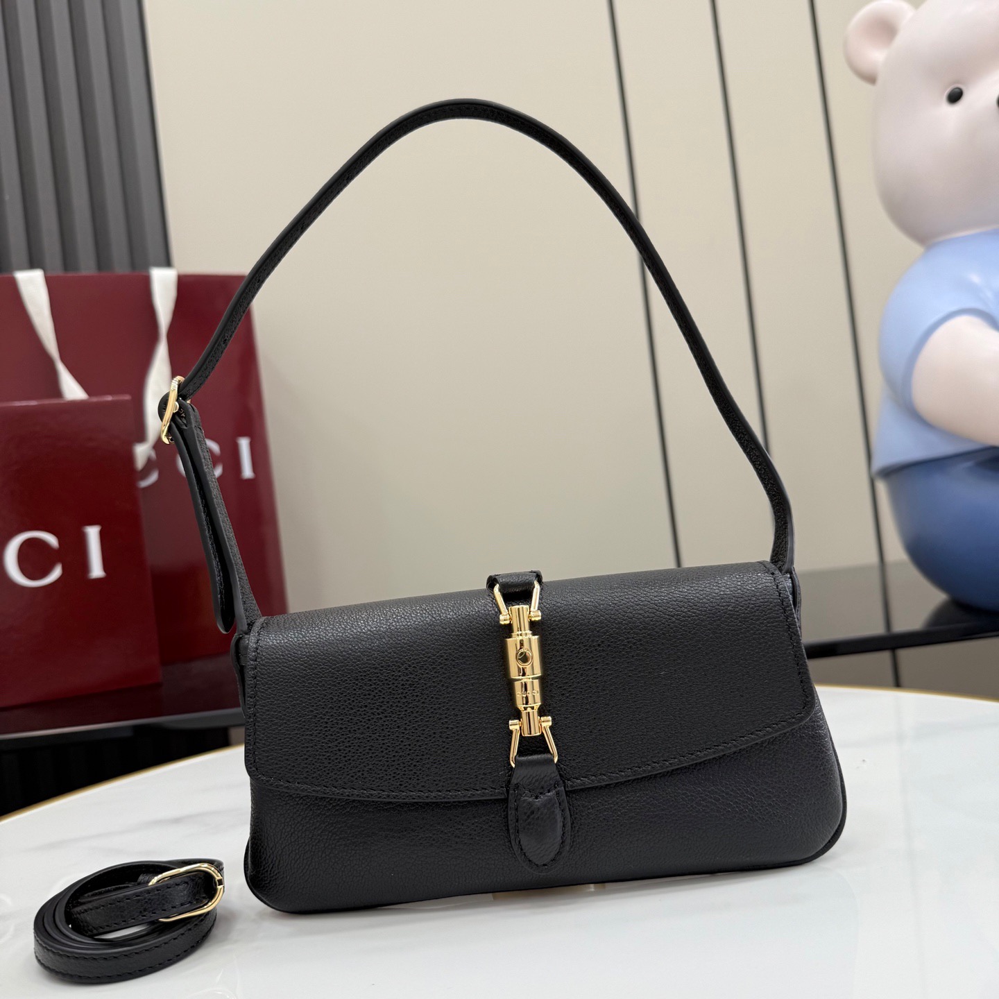 HSC-F652912B43EB Gucci Jackie small shoulder bag - Image 1
