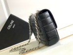CELINE CHAIN SHOULDER BAG MATELASSE MONOCHROME - Image 2