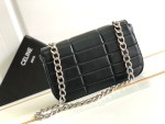 CELINE CHAIN SHOULDER BAG MATELASSE MONOCHROME - Image 3
