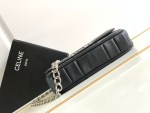 CELINE CHAIN SHOULDER BAG MATELASSE MONOCHROME - Image 4