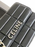 CELINE CHAIN SHOULDER BAG MATELASSE MONOCHROME - Image 5