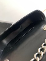 CELINE CHAIN SHOULDER BAG MATELASSE MONOCHROME - Image 8