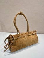 Prada Medium suede handbag - Image 2