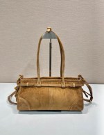 Prada Medium suede handbag - Image 4