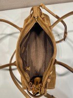Prada Medium suede handbag - Image 8