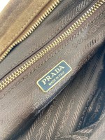 Prada Medium suede handbag - Image 9